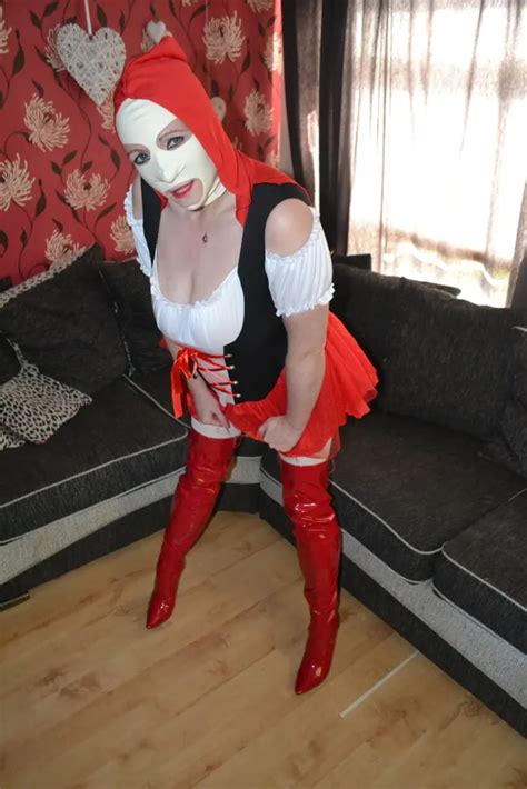 Slut Wife In Red Thigh Boots 1 Pics Xhamster