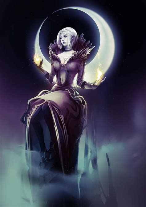 Moon Witch By Daggernogod On Deviantart