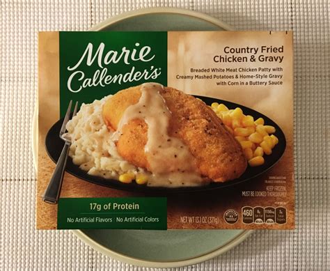 Stick with the pot pies, they're good. Marie Callender's Country Fried Chicken & Gravy Review - Freezer Meal Frenzy
