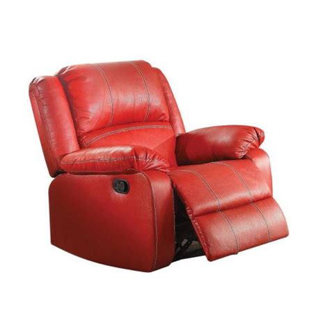 See more ideas about ikea ektorp, rocker, ikea chair. Benjara Red Leather Rocker Recliner Chair-BM177635 - The ...