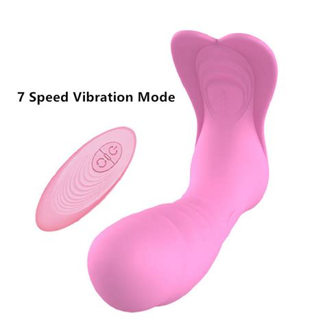 Rechargeable 7 Speed Wireless Remote Control Sex Toys Vibrator For Woman Butterfly Panty