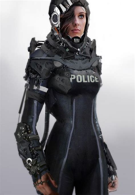 Bassman5911 Police Officer By Zeon Cyborg Project Pinterest