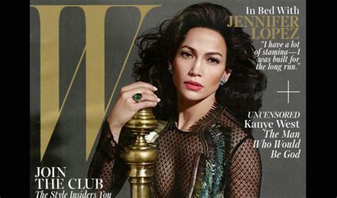 Jennifer Lopez Covers W Magazine Says I Was Built For The Long Run