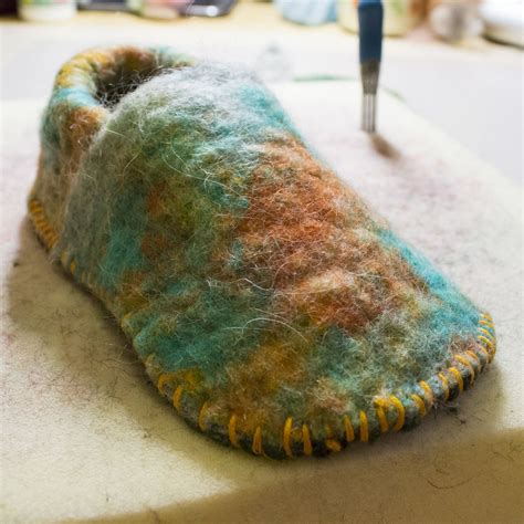 Felted Slippers Pattern Sewing Slippers Diy Slippers Felt Slippers