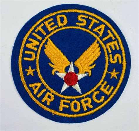 United States Us Air Force Felt Patch 4 In 2020 Us Air Force Felt