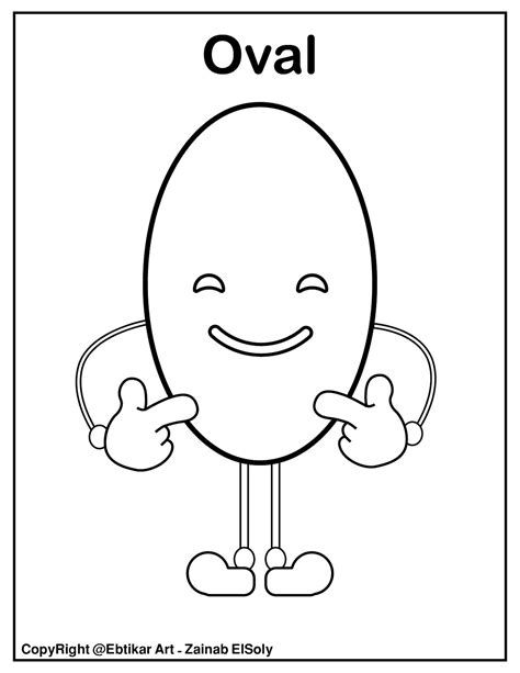 Fill in the missing word coloring page. Set of Emoji Basic Shapes for kids Coloring Pages