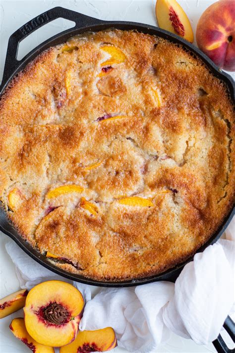 Easy Peach Cobbler Recipe Sweet Cs Designs