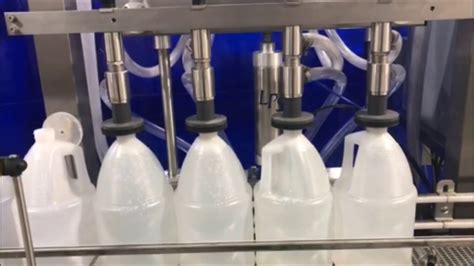 Automatic Overflow Filling Machine From Lps Youtube
