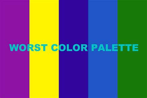 12 Worst Color Combinations To Avoid Decolore
