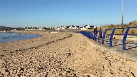 Beautiful Trearddur Bay Sandy Beach On Anglesey In January 2018 YouTube