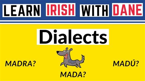 Irish Language Dialects Some Differences Clearly Explained Youtube