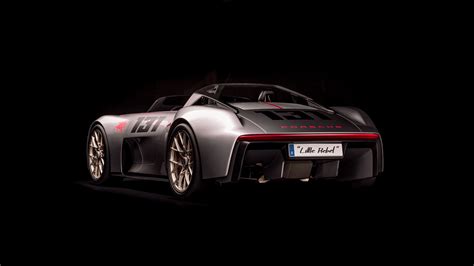 What does a camel spider bite look like? Porsche Vision Spyder Takes Inspiration From The 1954 550 ...