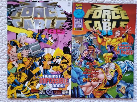 X Men X Force Cable Lot Brood Askani 92 Annuals Unlimited Origins Ebay