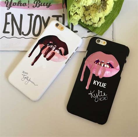 Phone Cases Sexy Girl Kylie Jenner Lips Kiss Cover Cases For Iphone 5 5s Se 6 6s 6plus 7 7plus