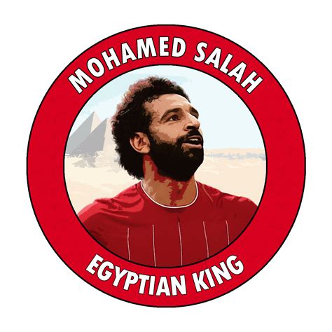 Mohamed Salah - Egyptian King Badge in 2020 | Egyptian kings, Mohamed ...