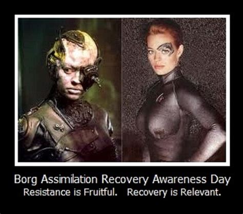 Borg Assimilation Recovery Awareness Day R Startrekmemes