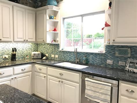 ✨ #decorinspo #backsplash #walltile #decor #kitchendesign #kitchentiles #customtiles #tiledesign #designinspo #designideas #kitchenremodel. Turquoise Blue Mini Subway Glass Tile Mosaic Backsplash ...