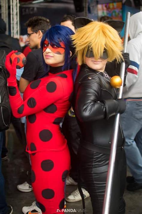 Me And My Friend Nilianny She As Ladybug And Me As Cat Noir Cosplay