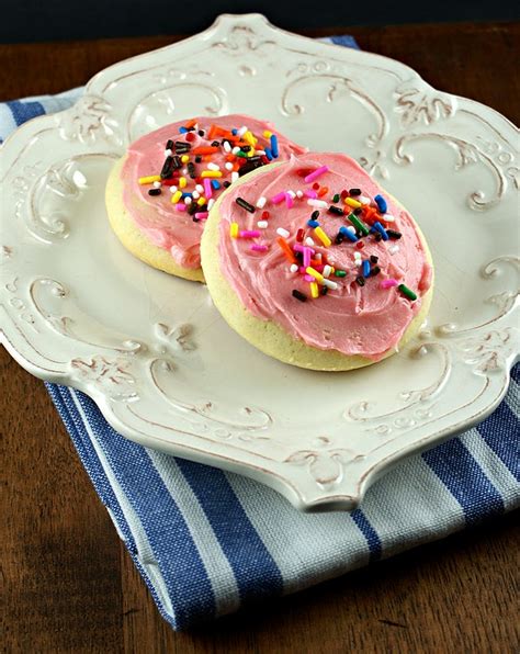 Authentic Suburban Gourmet Lofthouse Style Frosted Sugar Cookies