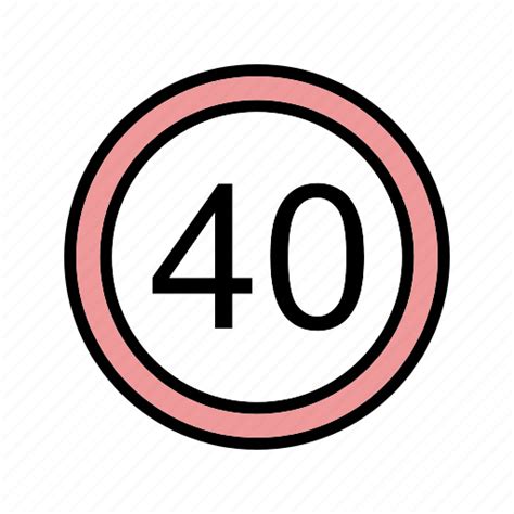 Dashboard Limit Speed Limit Icon