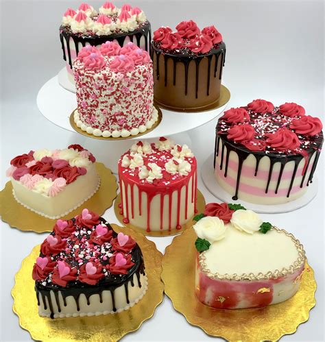 It is filled with ganache and in general not an overly sweet cake, but that's birthdays, easter, baby showers, or just because they are cute and taste good! An assortment of Valentine's Day Cake by 3 Sweet Girls Cakery. Chocolate Ganache Drip cakes in ...