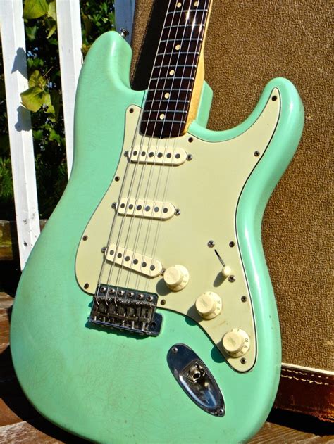 196263 Fender Stratocaster In Surf Green Rare Priced Like A Car