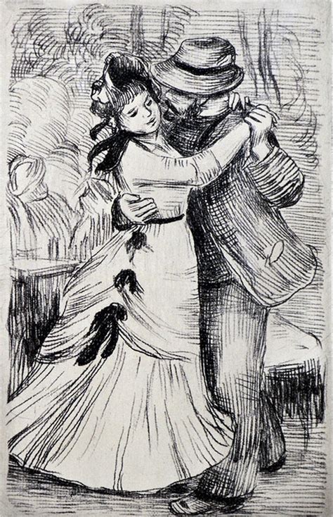 1883 Pierre Auguste Renoir Dance At Bougival Fashion History Timeline