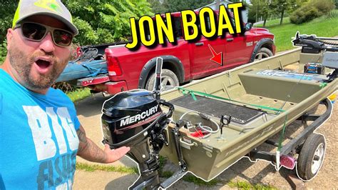 The Ultimate Budget Jon Boat Tracker Topper 14 Youtube