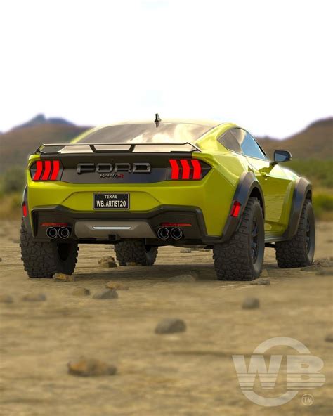 A 2024 Ford Mustang Raptor R All Terrain Muscle Car Would Probably