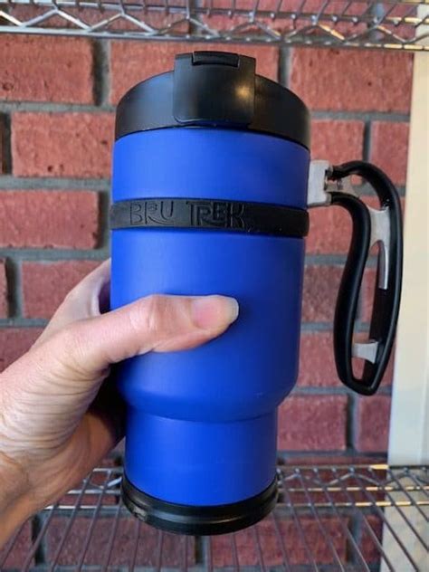 A popular coffee in australia and new zealand. Double Shot Bru-Stop French Press Travel Mug - Blue ...