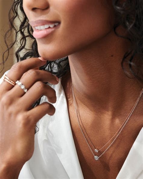 forevermark the forevermark tribute™ collection beaded diamond necklace olivela