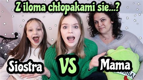Pojedynek Siostra Vs Mama 💖 Youtube