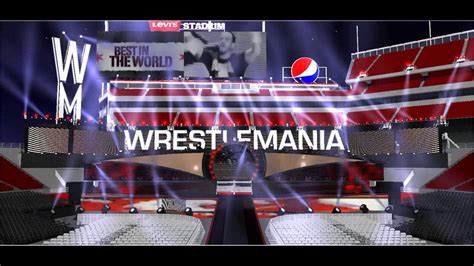Wrestlemania 37 takes place april, 10th & 11th from raymond james stadium in tampa, fl. wwe stage concept CM punk wrestlemania 31 entrance - YouTube