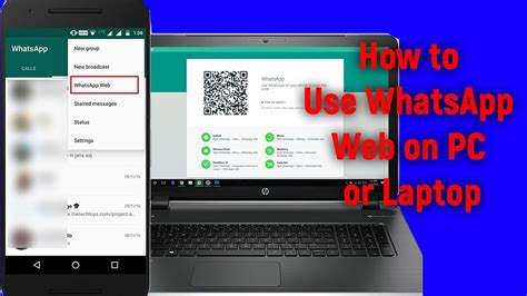 How To Use Connect Whatsapp On Laptop Using Whatsapp Web A Full
