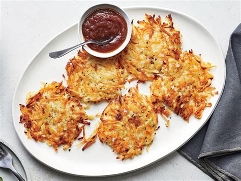 In ukraine they are called deruny. Potato Pancakes With Apple Butter Recipe | Cooking Light