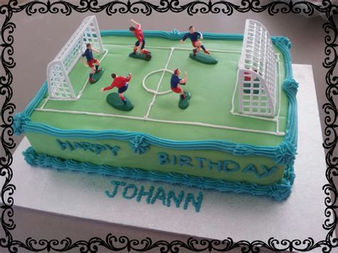 We're having a birthday party for a 6 year old boy. Lucy's Delicious Cakes: Soccer Field Birthday Cake