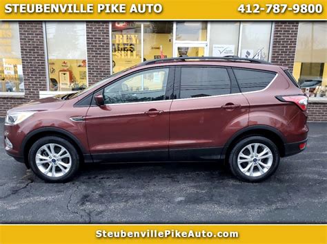 Used 2018 Ford Escape Se 4wd For Sale In Robinson Township Pa 15136