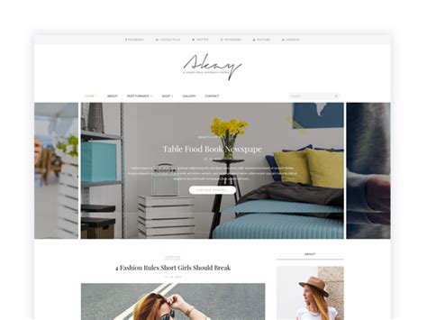 Akay Shop & Blog WordPress Theme - Easy Blog Themes | Blog themes wordpress, Blog themes, Blog ...