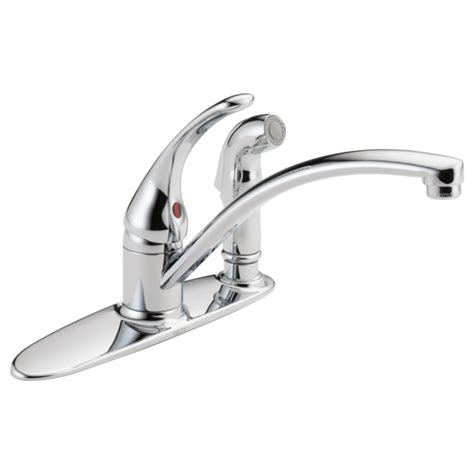 For easy installation of your delta faucet you will need: Single Handle Kitchen Faucet with Integral Spray B3310LF ...