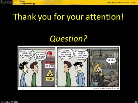 Suggest as a translation of thank you for your attention copy nanoHUB.org - Resources: ECE 695S Student Lecture 20 ...