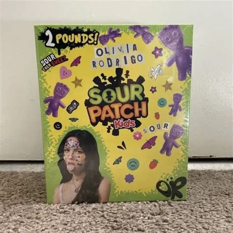 Olivia Rodrigo Sour Tour Sour Patch Kids Candy 2lbs Limited Edition