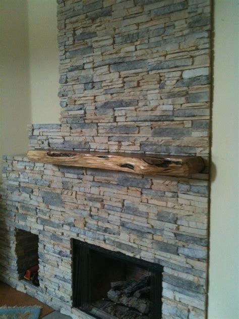 Chad Deiter Companys Latest Thin Stone Veneer Fireplace