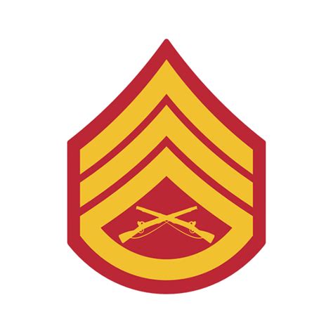 Staff Sergeant Ssgt Usmc United States Marine Corps E 6 Rank Sticker