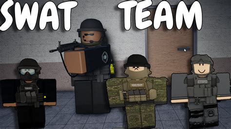 Finally On The Swat Team Roblox Police Raid Sim Youtube