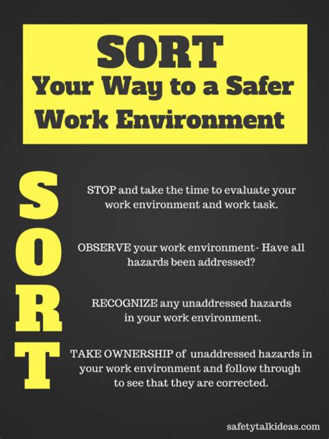 A report designed to appease a community's environmental health concerns has raised more questions than answers for alarmed residents. Sort Your Way to a Safer Work Environment Safety Poster ...