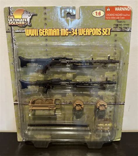 21st Century Toys The Ultimate Soldier Wwii German Mg 34 Toy Weapons