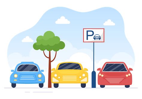 Best Parking Place Illustration Download In Png And Vector Format