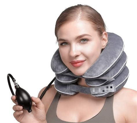 Cervical Neck Traction Device Inflatable Neck Stretcher Neck Brace For