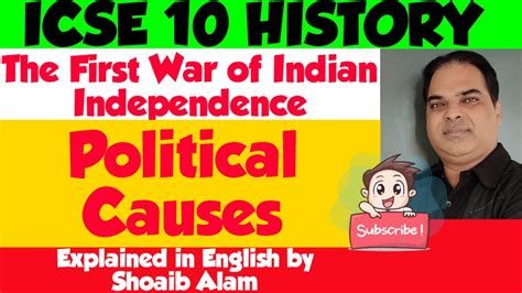 Political Causes Of The Revolt Of 1857icse 10 Historypart 1by