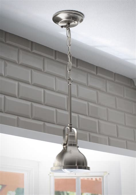 Farmhouse wall sconces can add a traditional look to your kitchen or living room. Brushed nickel, light, sconce (With images) | Light ...